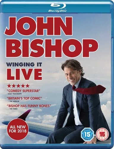 John Bishop: Winging It - Live  (2018) John Bishop cert 15  Blu-Ray Pre-Owned