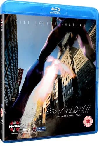 Evangelion 1.11 - You Are (Not) Alone  (2022) Hideaki Anno cert 12 Blu-Ray Pre-Owned