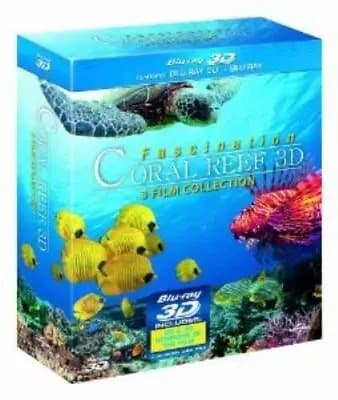 Coral Reef 3D Collection (2013) cert E 3 discs Blu-Ray Pre-Owned
