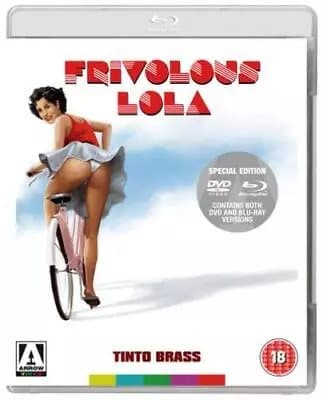 Frivolous Lola  (2014) Anna Ammirati, Brass (DIR) cert 18 2 discs Blu-Ray Pre-Owned