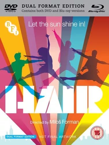 Hair  (2019) Treat Williams, Forman (DIR) cert 15 2 discs  Blu-Ray Pre-Owned