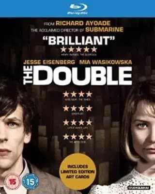 The Double  (2014) Jesse Eisenberg, Ayoade (DIR) cert 15  Blu-Ray Pre-Owned