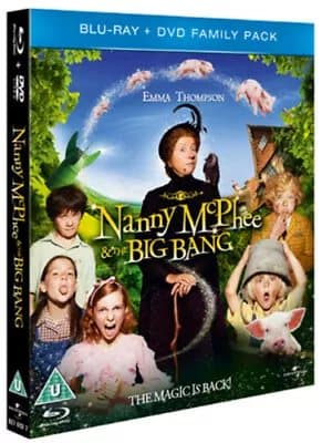 Nanny McPhee and the Big Bang  (2010) Ralph Fiennes, White (DIR) cert U Blu-Ray Pre-Owned