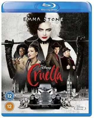 Cruella (2021) Emma Stone, Gillespie (DIR) cert 12 Blu-Ray Pre-Owned