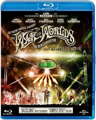 Jeff Wayne’s the War of the Worlds - The New Generation…  (2013) Jason Blu-Ray Pre-Owned