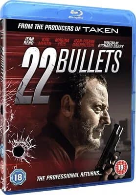 22 Bullets  (2011) Jean Reno, Berry (DIR) cert 18  Blu-Ray Pre-Owned