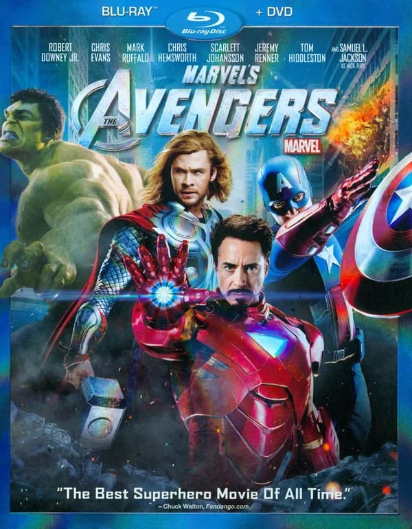 Marvels The Avengers [ + DVD]   Blu-Ray Pre-Owned