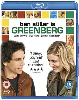Greenberg  (2010) Ben Stiller, Baumbach (DIR) cert 15  Blu-Ray Pre-Owned