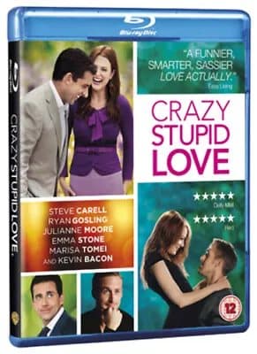 Crazy, Stupid, Love  (2012) Steve Carell, Requa (DIR) cert 12 2 discs Blu-Ray Pre-Owned