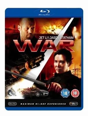 War  (2008) Jet Li, Atwell (DIR) cert 18  Blu-Ray Pre-Owned