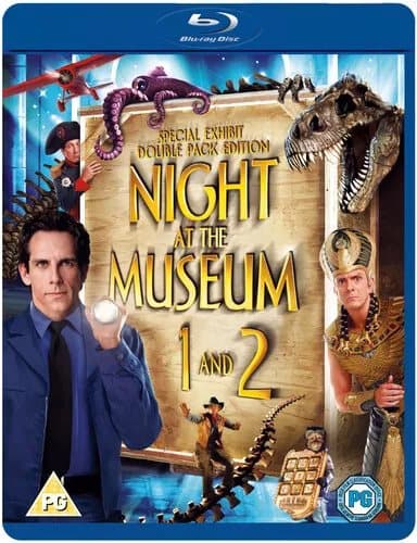 Night at the Museum/Night at the Museum 2  (2009) Ben Stiller, Levy Blu-Ray Pre-Owned