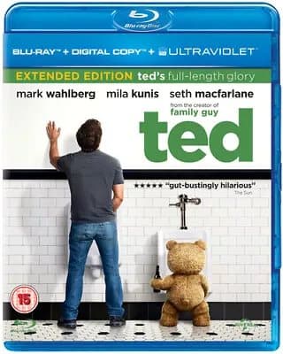 Ted (2012) Mila Kunis, MacFarlane (DIR) cert 15 Blu-Ray Pre-Owned