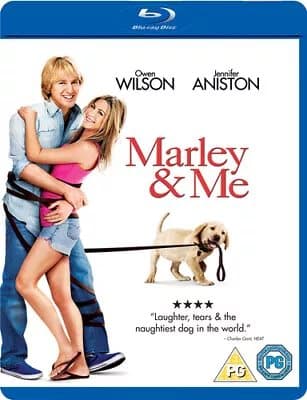 Marley and Me  (2009) Owen Wilson, Frankel (DIR) cert PG  Blu-Ray Pre-Owned