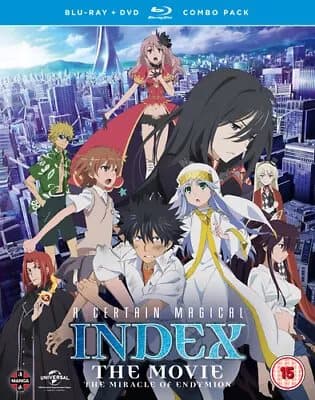 A Certain Magical Index: The Movie - The Miracle of Endymion  (2017) Blu-Ray Pre-Owned