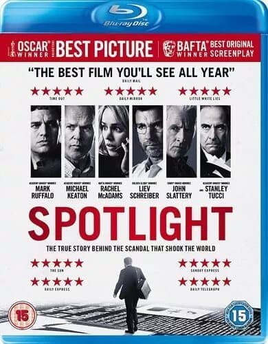 Spotlight  (2016) Mark Ruffalo, McCarthy (DIR) cert 15  Blu-Ray Pre-Owned