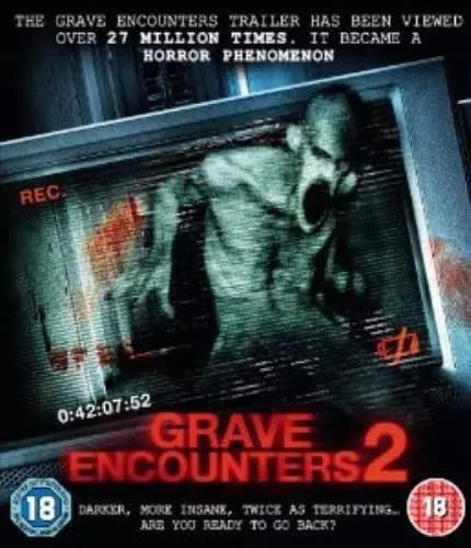 Grave Encounters 2 (2013) Richard Harmon, Poliquin (DIR) cert 18 Blu-Ray Pre-Owned