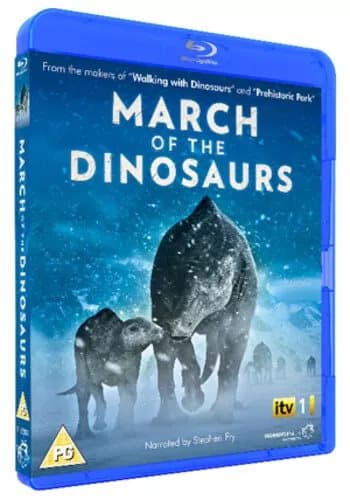 March of the Dinosaurs  (2011) Jasper James cert PG  Blu-Ray Pre-Owned