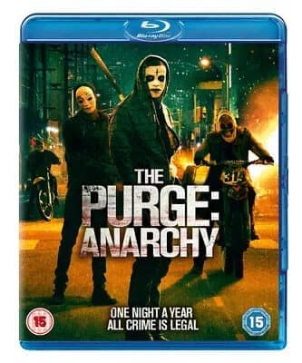 The Purge: Anarchy  (2014) Frank Grillo, DeMonaco (DIR) cert 15 Blu-Ray Pre-Owned