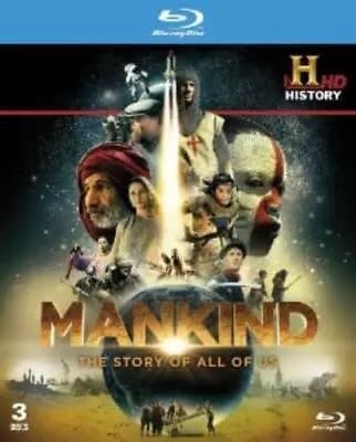 Mankind - The Story of All of Us  (2013) cert E 3 discs  Blu-Ray Pre-Owned