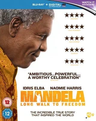 Mandela: Long Walk to Freedom  (2014) Idris Elba, Chadwick (DIR) cert 12 Blu-Ray Pre-Owned
