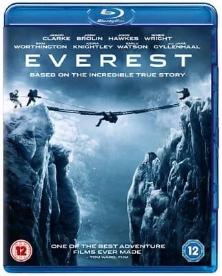 Everest  (2016) Jake Gyllenhaal, Kormakur (DIR) cert 12  Blu-Ray Pre-Owned