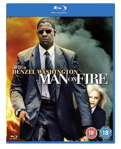 Man On Fire  (2025) Denzel Washington, Scott (DIR) cert 18  Blu-Ray Pre-Owned