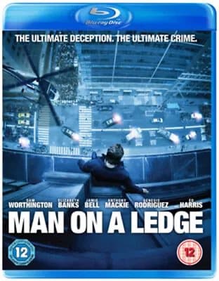 Man On a Ledge  (2012) Jamie Bell, Leth (DIR) cert 12  Blu-Ray Pre-Owned