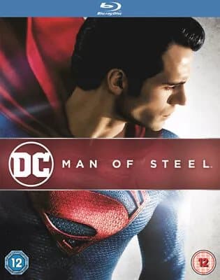 Man of Steel (2013) Henry Cavill, Snyder (DIR) cert 12 Blu-Ray Pre-Owned