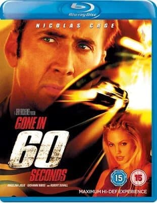 Gone in 60 Seconds  (2007) Nicolas Cage, Sena (DIR) cert 15  Blu-Ray Pre-Owned
