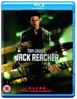 Jack Reacher  (2013) Tom Cruise, McQuarrie (DIR) cert 15  Blu-Ray Pre-Owned