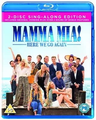 Mamma Mia! Here We Go Again  (2018) Amanda Seyfried, Parker (DIR) cert Blu-Ray Pre-Owned
