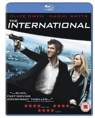 The International  (2009) Naomi Watts, Tykwer (DIR) cert 15  Blu-Ray Pre-Owned