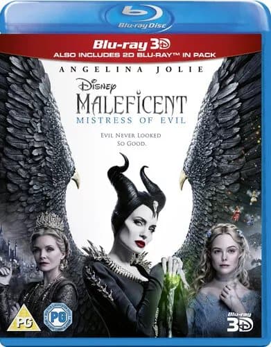 Maleficent: Mistress of Evil  (2020) Angelina Jolie, Rønning (DIR) cert Blu-Ray Pre-Owned