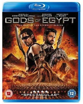 Gods of Egypt  (2016) Gerard Butler, Proyas (DIR) cert 12  Blu-Ray Pre-Owned