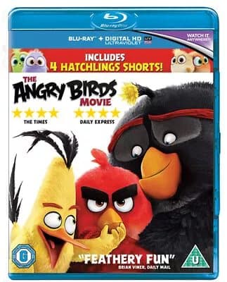 The Angry Birds Movie  (2016) Clay Kaytis cert U  Blu-Ray Pre-Owned