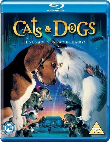 Cats & Dogs  (2010) Sean Hayes, Guterman (DIR) cert PG  Blu-Ray Pre-Owned