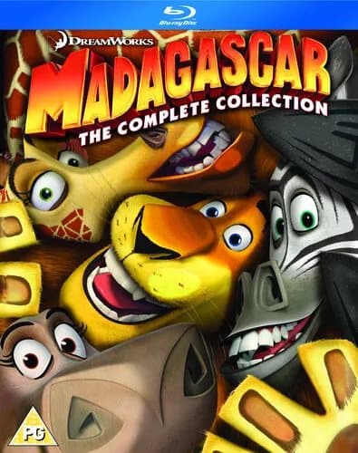 Madagascar: The Complete Collection (2013) Eric Darnell, McGrath (DIR) Blu-Ray Pre-Owned