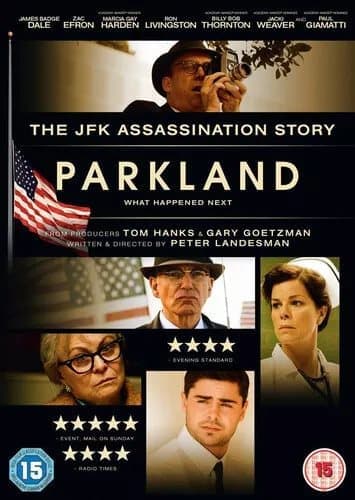 Parkland  (2013) Zac Efron, Landesman (DIR) cert 15  Blu-Ray Pre-Owned