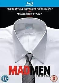 Mad Men: Seasons 1 and 2  (2009) Jon Hamm cert 15 6 discs  Blu-Ray Pre-Owned