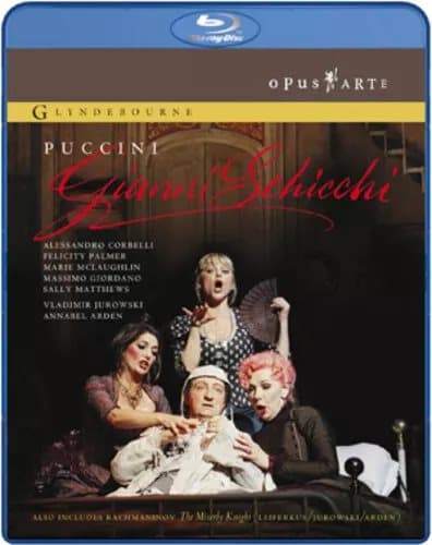 Gianni Schicchi: Glyndebourne Opera House  (2008) Giacomo Puccini cert E Blu-Ray Pre-Owned