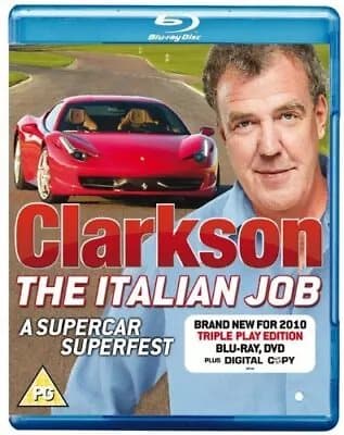 Clarkson: The Italian Job  (2010) cert PG 3 discs  Blu-Ray Pre-Owned