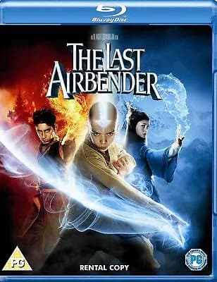 The Last Airbender  (2010) Jackson Rathbone, Shyamalan (DIR) cert PG 3 Blu-Ray Pre-Owned