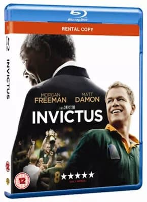 Invictus  (2010) Morgan Freeman, Eastwood (DIR) cert 12  Blu-Ray Pre-Owned