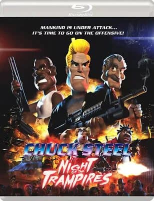 Chuck Steel - Night of the Trampires (2022) Mike Mort cert 18 Blu-Ray Pre-Owned
