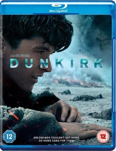 Dunkirk  (2017) Tom Hardy, Nolan (DIR) cert 12 2 discs  Blu-Ray Pre-Owned