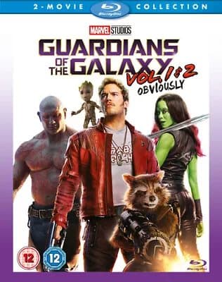 Guardians of the Galaxy: Vol. 1 & 2  (2017) Chris Pratt, Gunn (DIR) cert Blu-Ray Pre-Owned