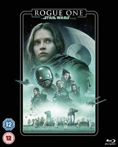 Rogue One - A Star Wars Story (2017) Felicity Jones, Edwards (DIR) cert Blu-Ray Pre-Owned