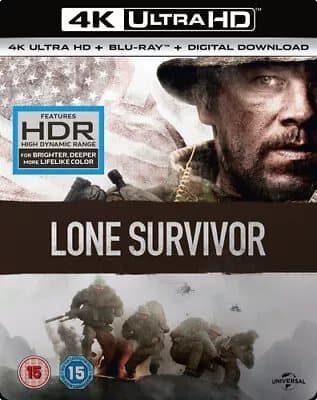 Lone Survivor (2017) Mark Wahlberg, Berg (DIR) cert 15 2 discs Blu-Ray Pre-Owned