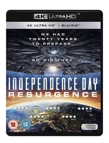 Independence Day: Resurgence (2016) Liam Hemsworth, Emmerich (DIR) cert Blu-Ray Pre-Owned