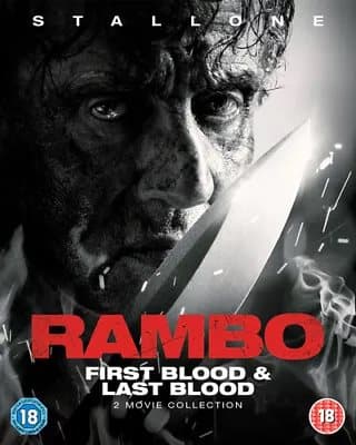 Rambo: First Blood & Last Blood  (2020) Sylvester Stallone, Kotcheff Blu-Ray Pre-Owned
